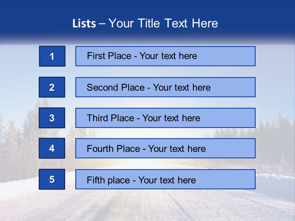 Switch Cold White PowerPoint Template