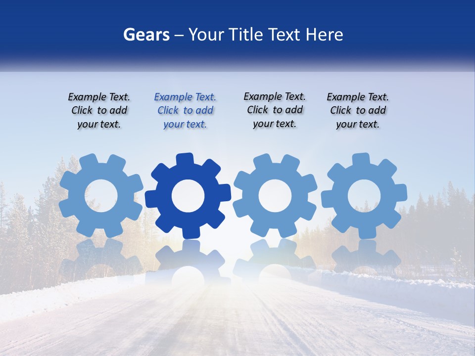 Switch Cold White PowerPoint Template