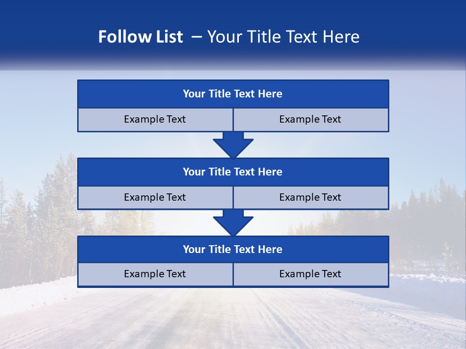 Switch Cold White PowerPoint Template