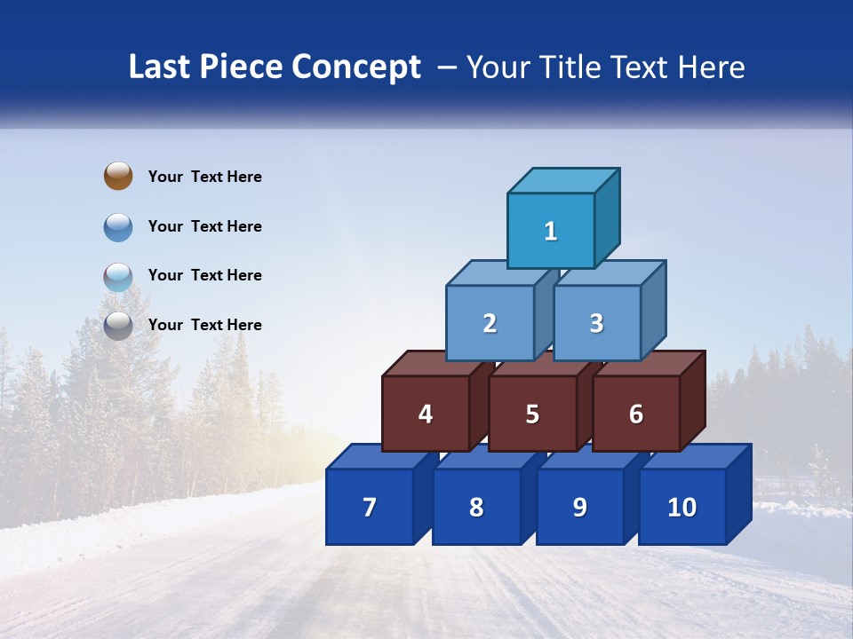 Switch Cold White PowerPoint Template