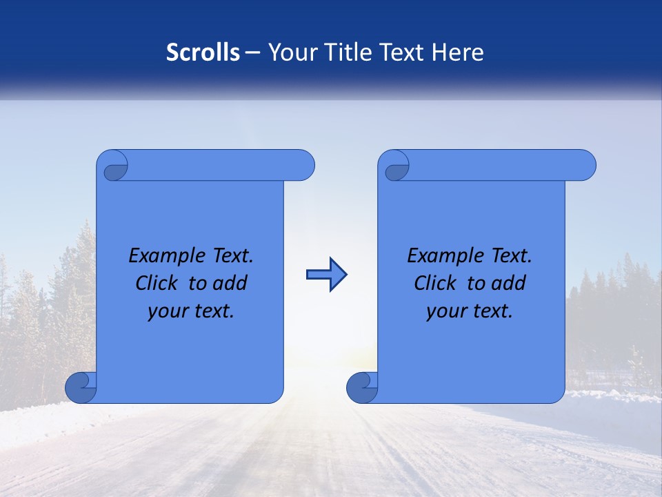 Switch Cold White PowerPoint Template