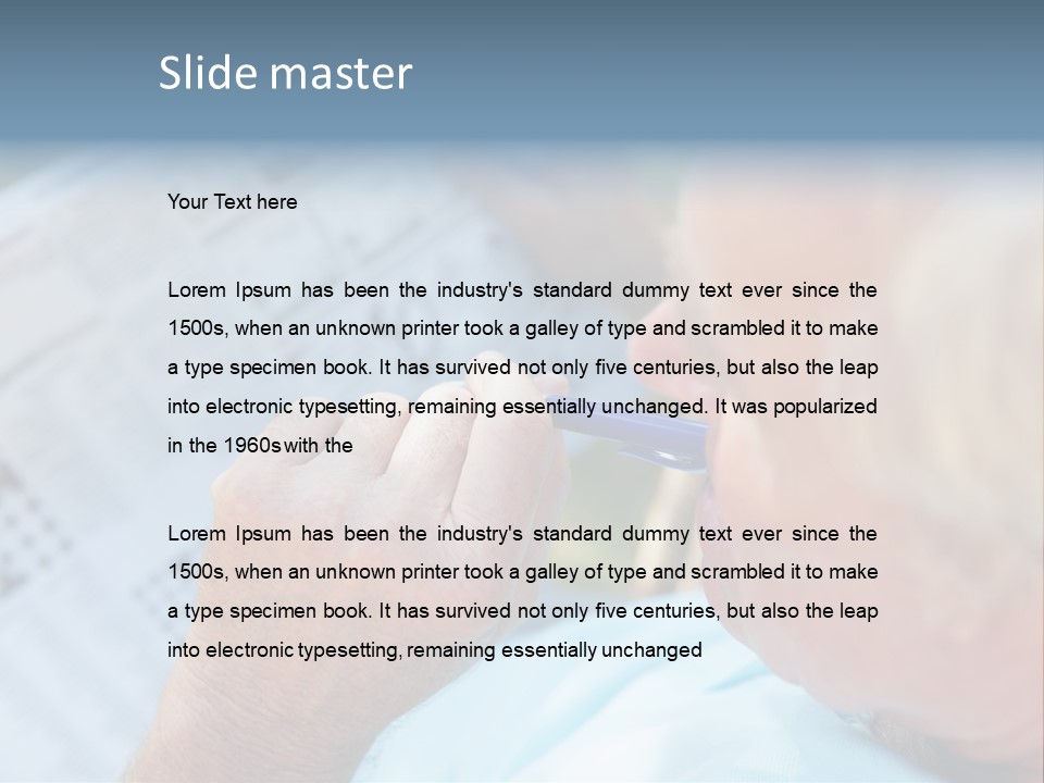 Electricity Equipment Part PowerPoint Template