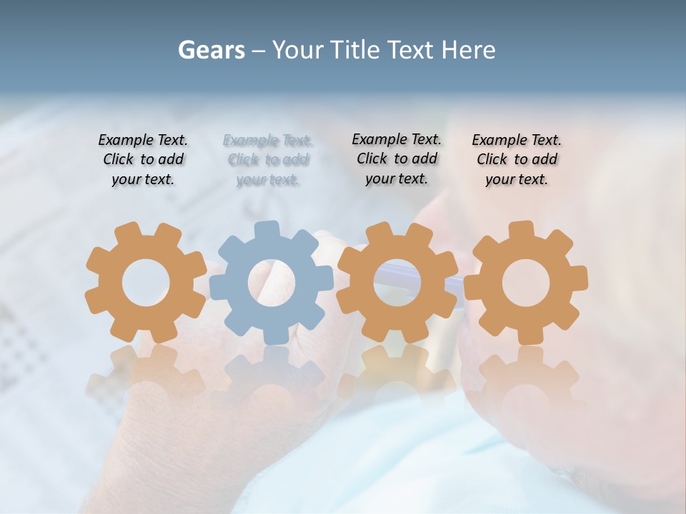 Electricity Equipment Part PowerPoint Template