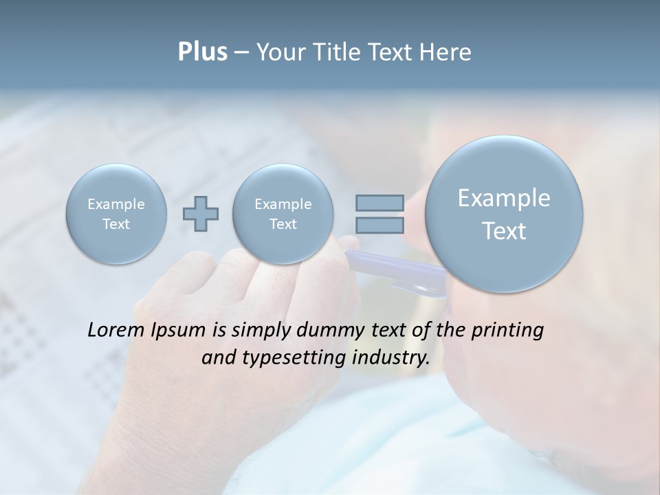 Electricity Equipment Part PowerPoint Template