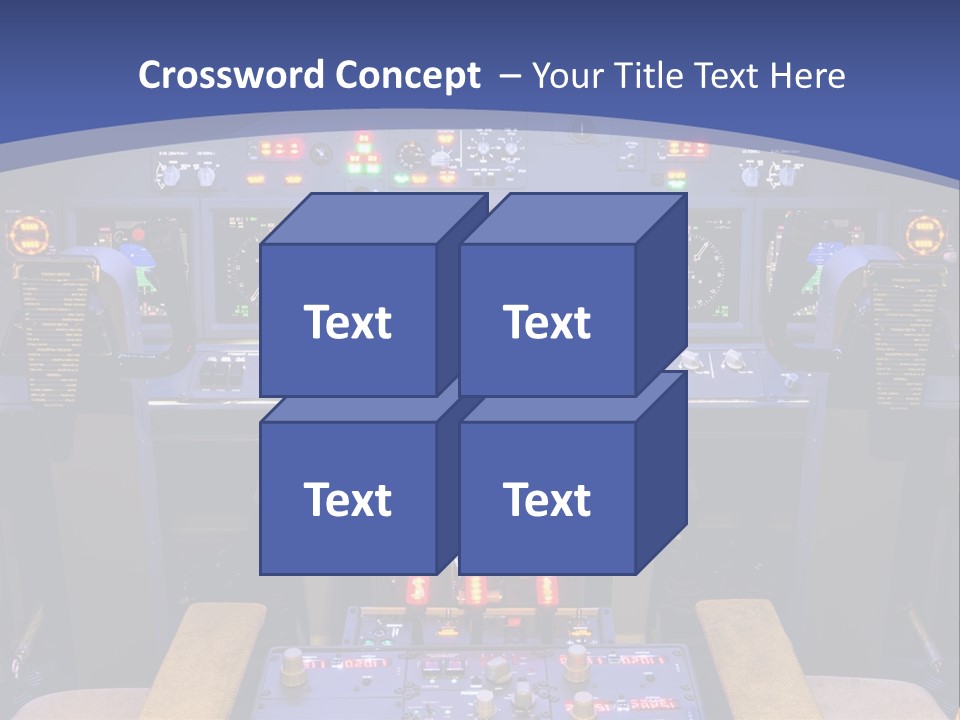 House System Conditioner PowerPoint Template