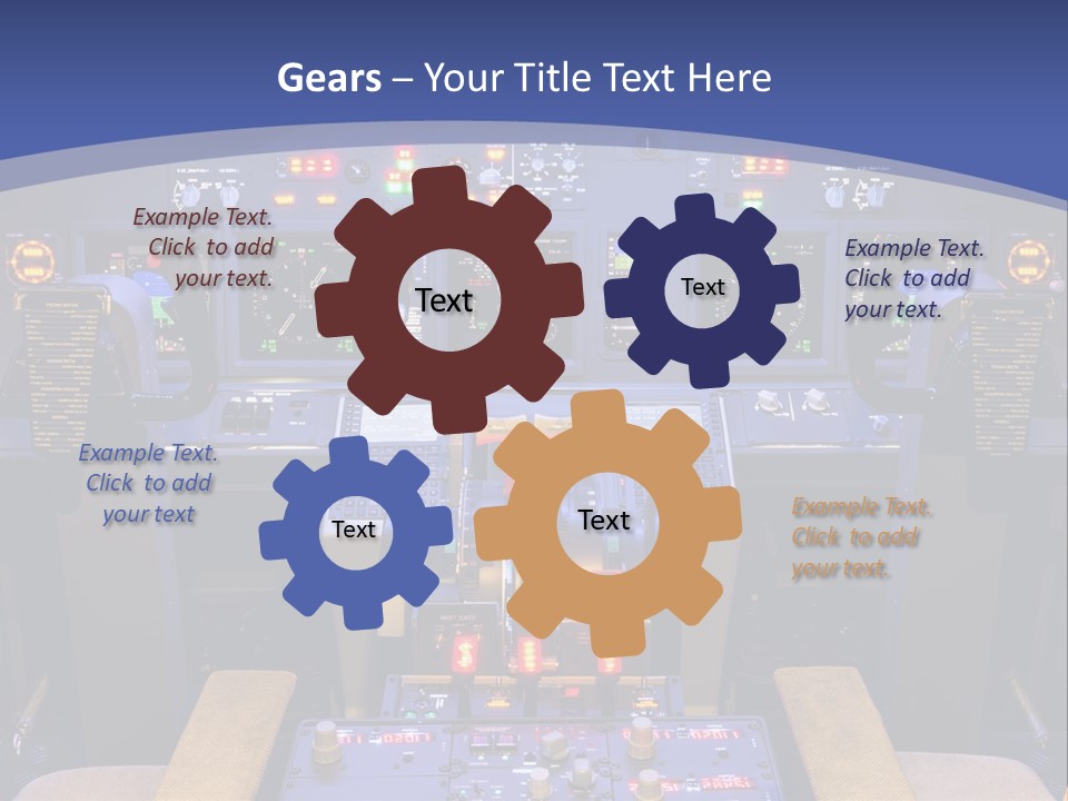 House System Conditioner PowerPoint Template