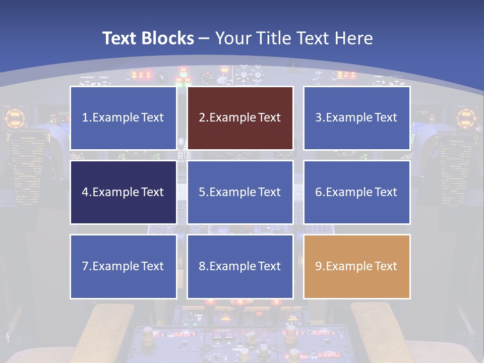 House System Conditioner PowerPoint Template