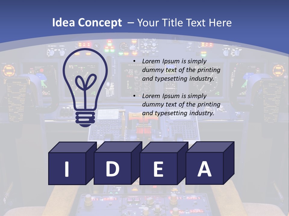House System Conditioner PowerPoint Template