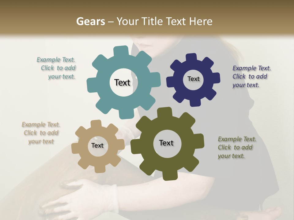 Part Equipment White PowerPoint Template