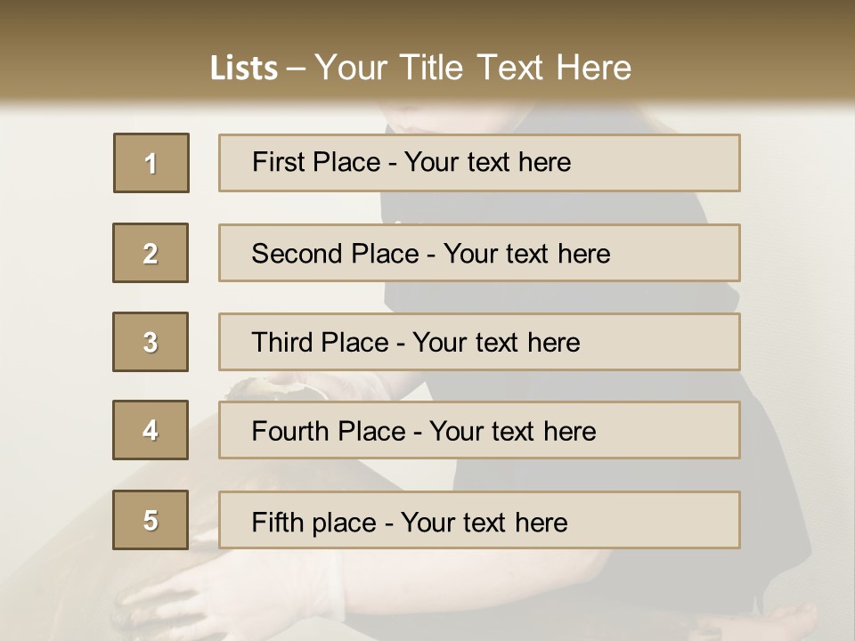 Part Equipment White PowerPoint Template