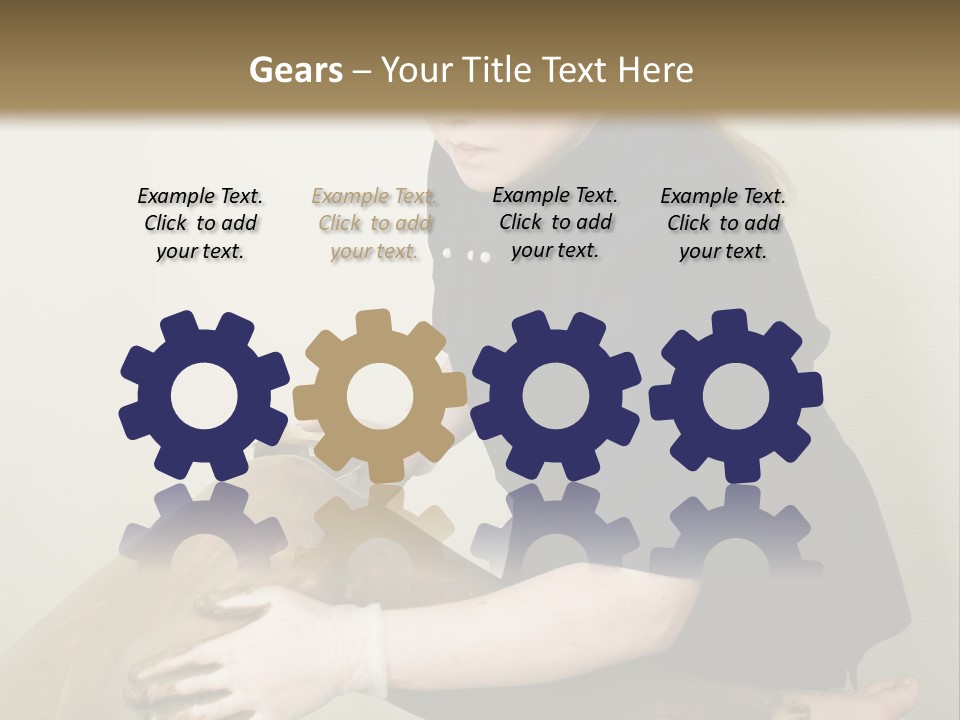 Part Equipment White PowerPoint Template