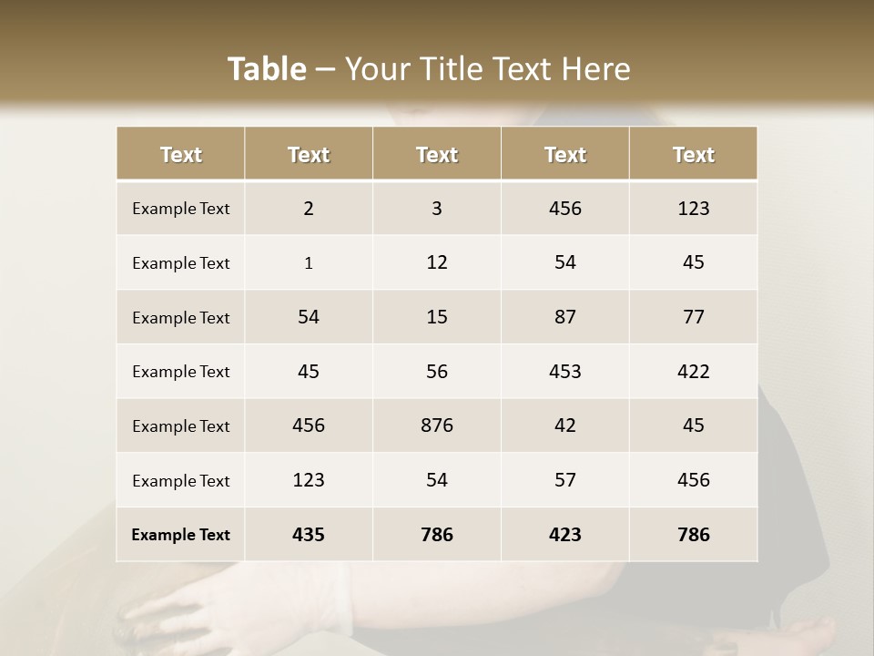 Part Equipment White PowerPoint Template