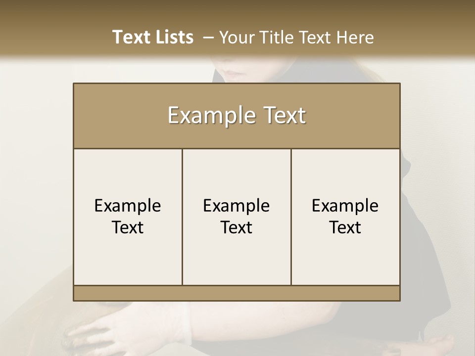 Part Equipment White PowerPoint Template