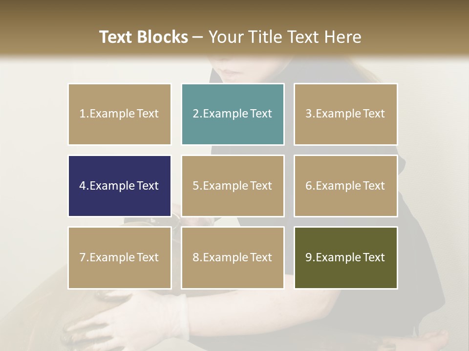 Part Equipment White PowerPoint Template