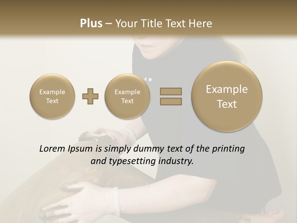 Part Equipment White PowerPoint Template