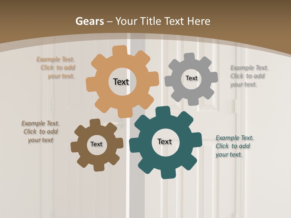 Air Cool Cooling PowerPoint Template