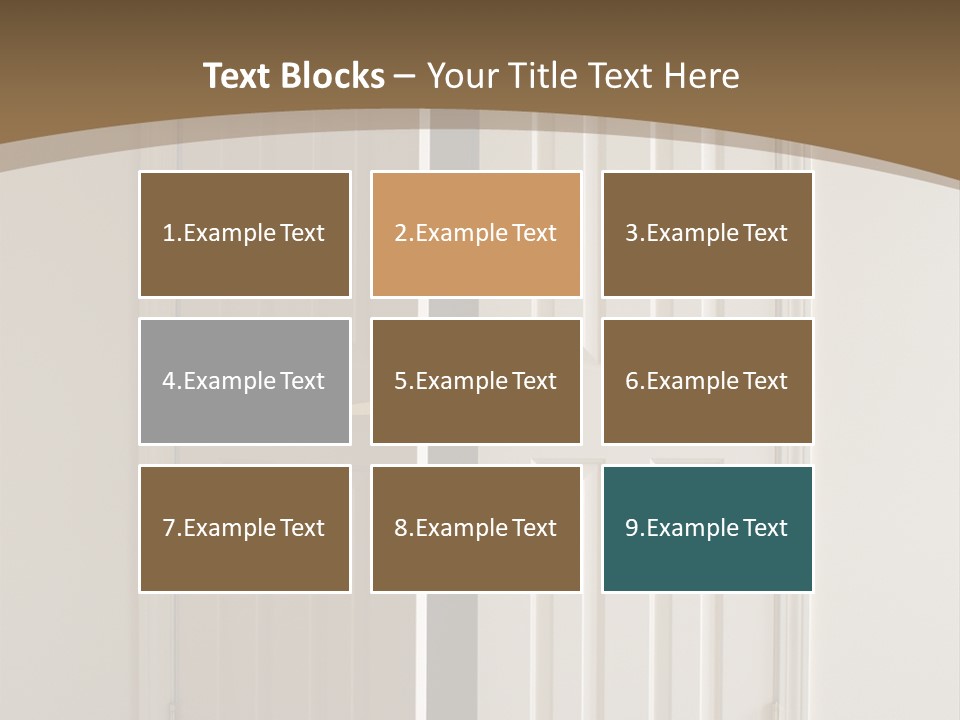 Air Cool Cooling PowerPoint Template