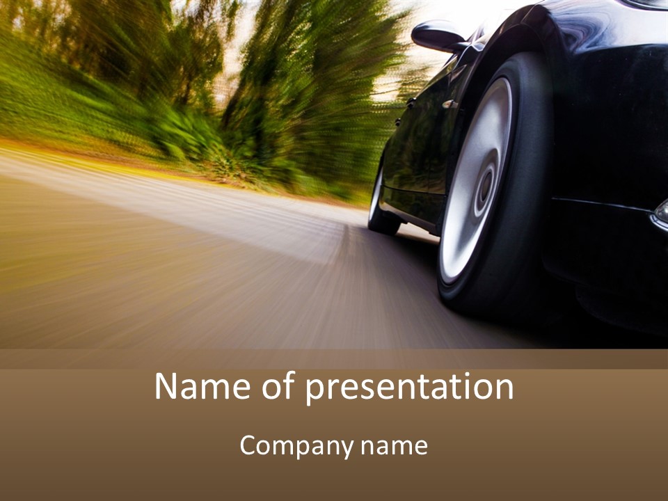 Remote Equipment Power PowerPoint Template