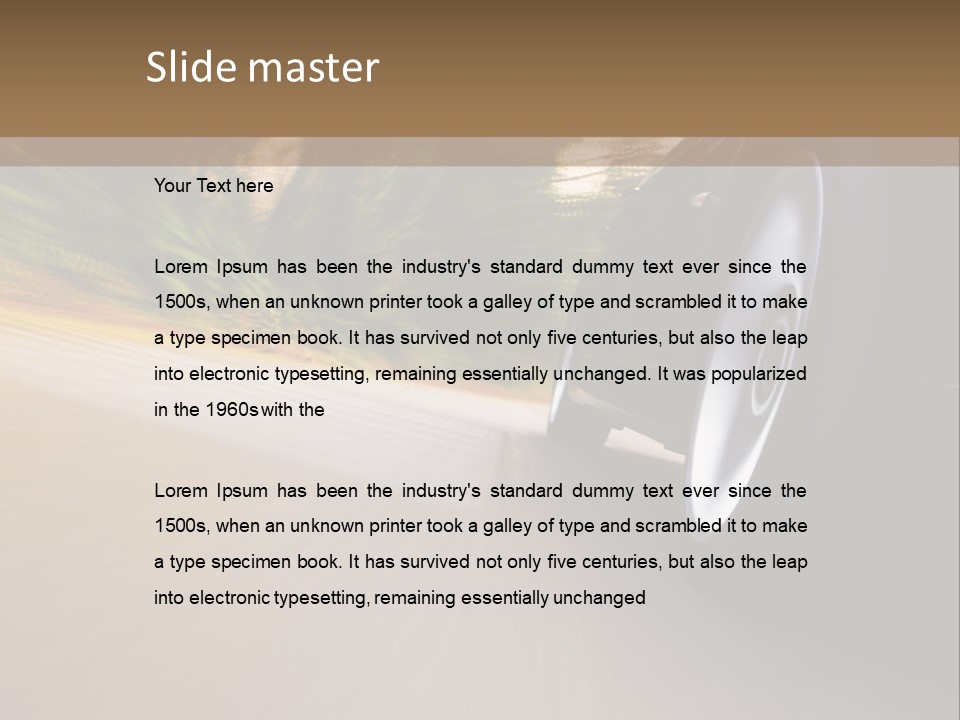 Remote Equipment Power PowerPoint Template