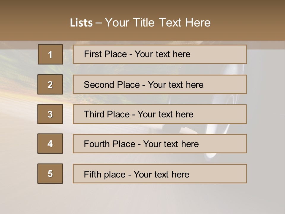 Remote Equipment Power PowerPoint Template