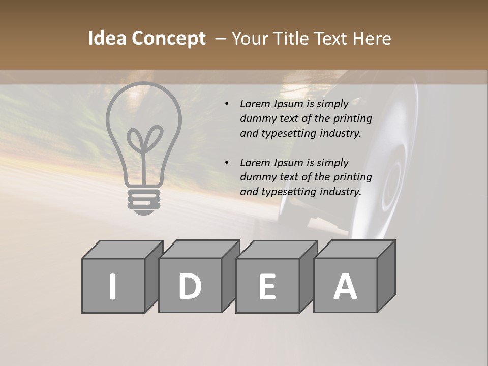 Remote Equipment Power PowerPoint Template