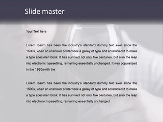 Climate Power White PowerPoint Template