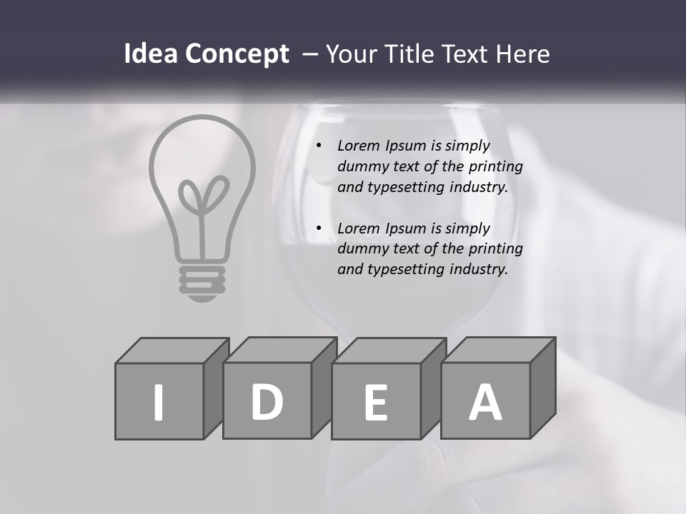 Climate Power White PowerPoint Template