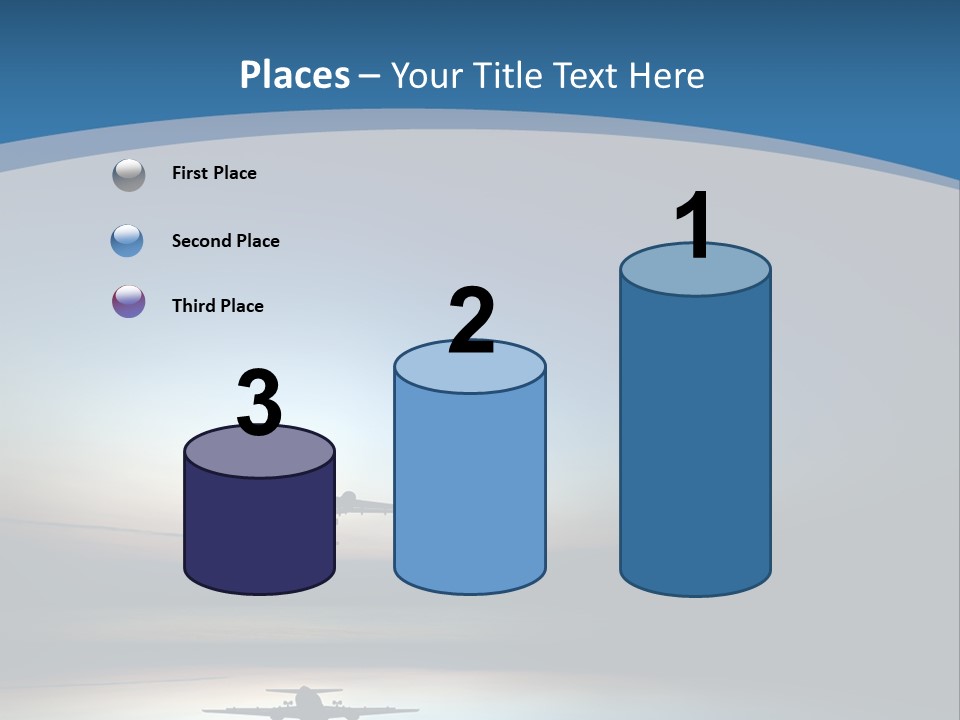 Cool Climate Air PowerPoint Template