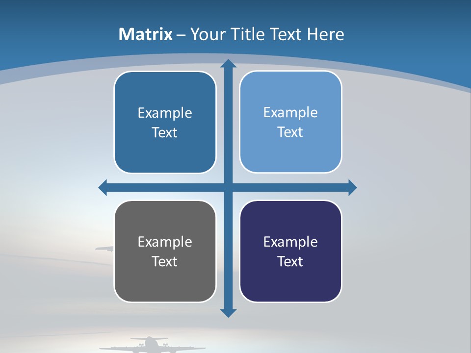 Cool Climate Air PowerPoint Template