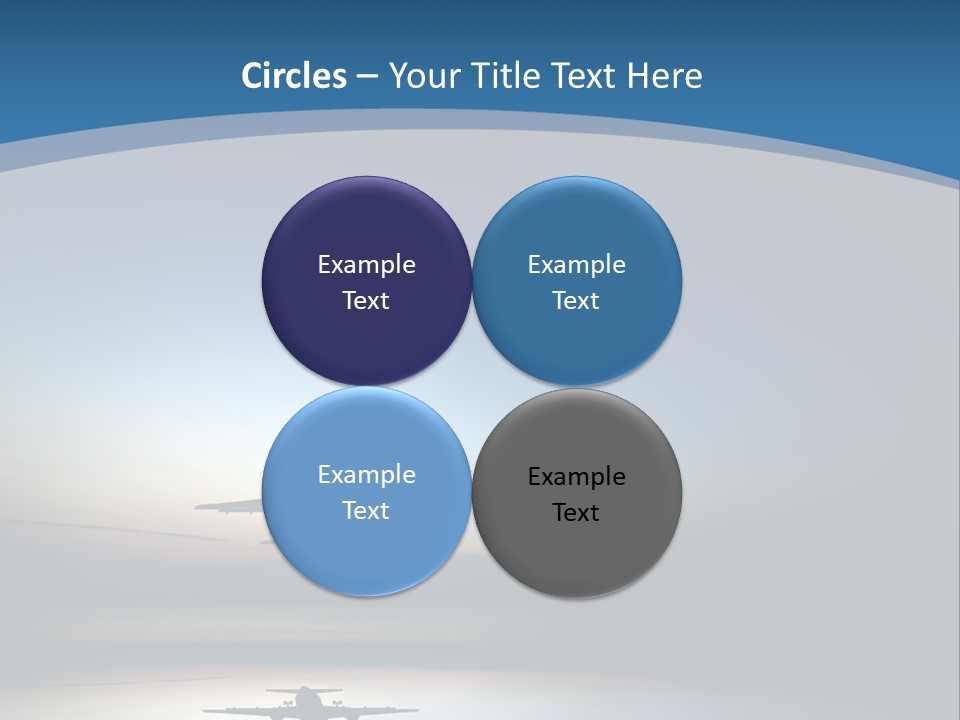 Cool Climate Air PowerPoint Template