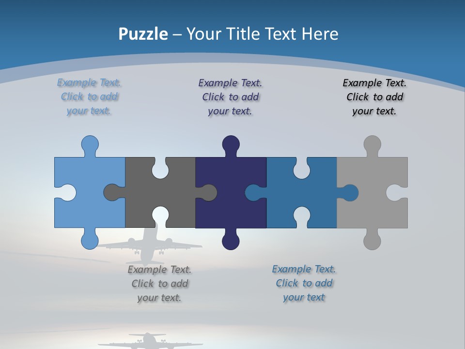 Cool Climate Air PowerPoint Template