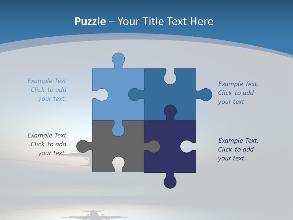 Cool Climate Air PowerPoint Template