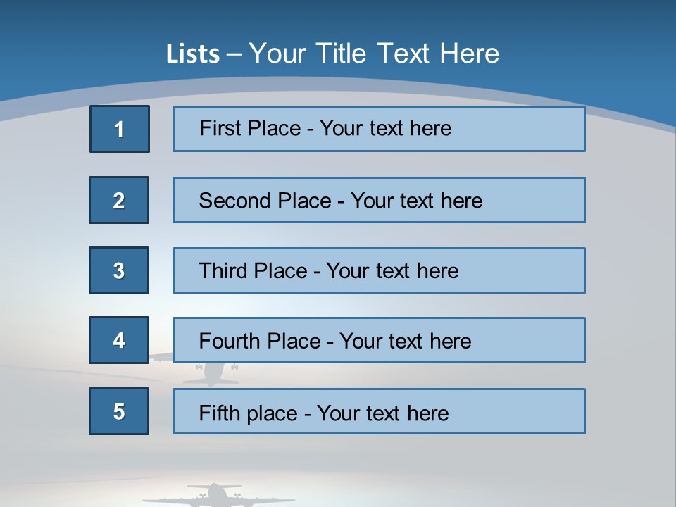 Cool Climate Air PowerPoint Template