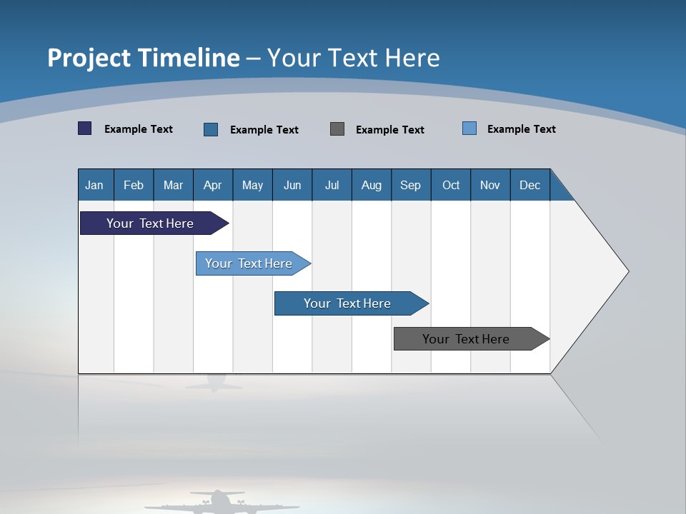 Cool Climate Air PowerPoint Template