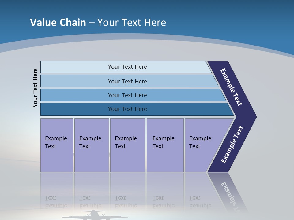 Cool Climate Air PowerPoint Template