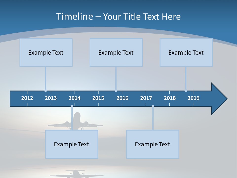 Cool Climate Air PowerPoint Template