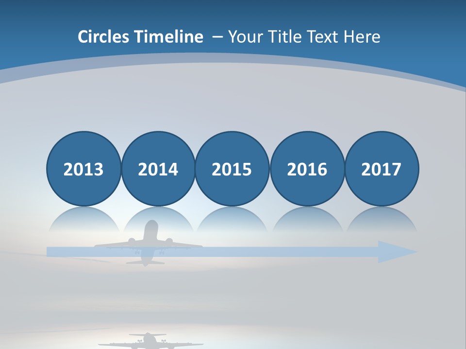 Cool Climate Air PowerPoint Template