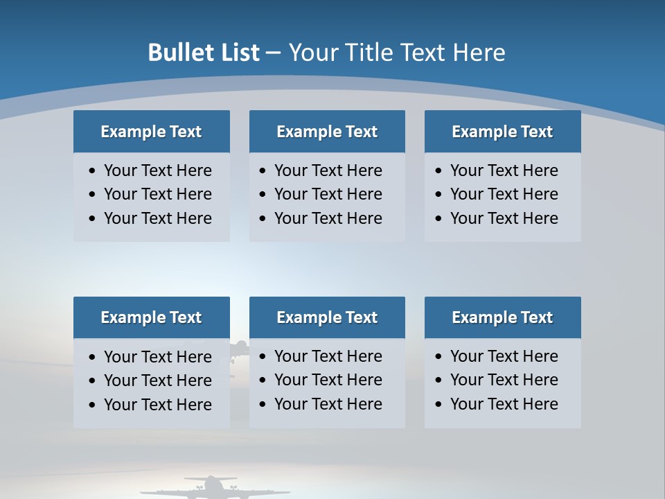 Cool Climate Air PowerPoint Template