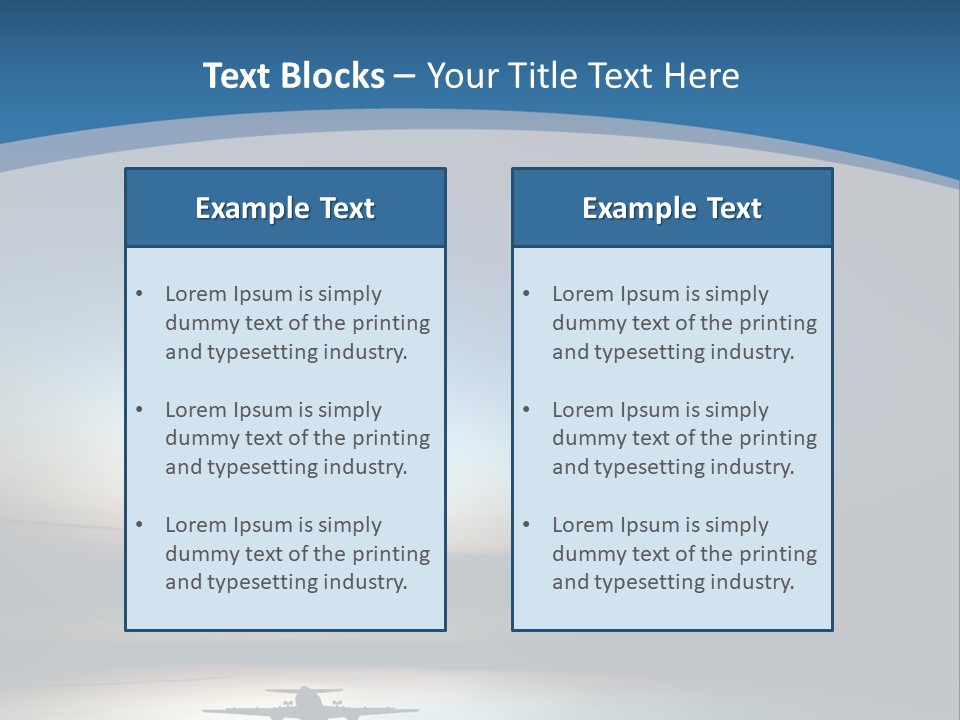 Cool Climate Air PowerPoint Template