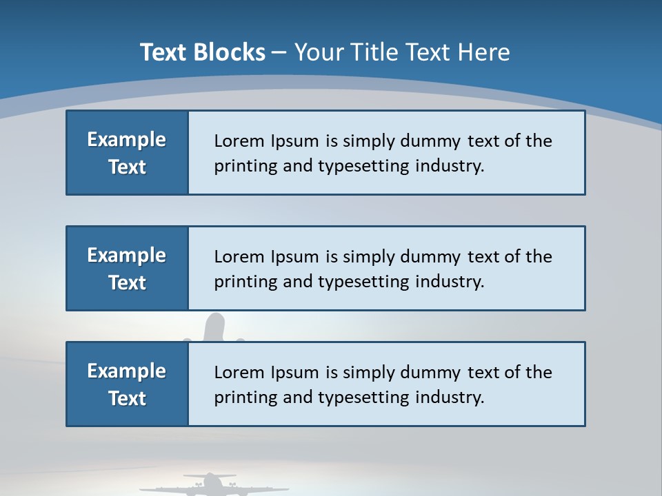 Cool Climate Air PowerPoint Template