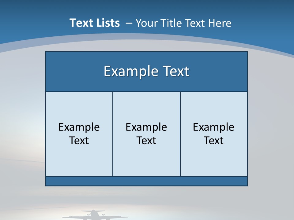 Cool Climate Air PowerPoint Template