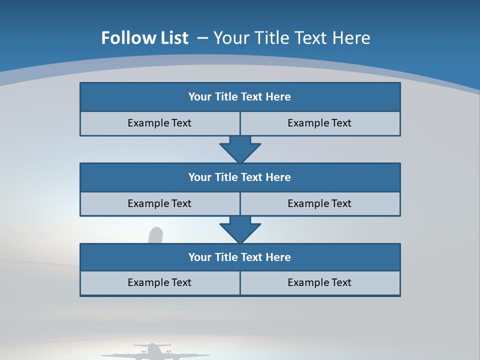Cool Climate Air PowerPoint Template