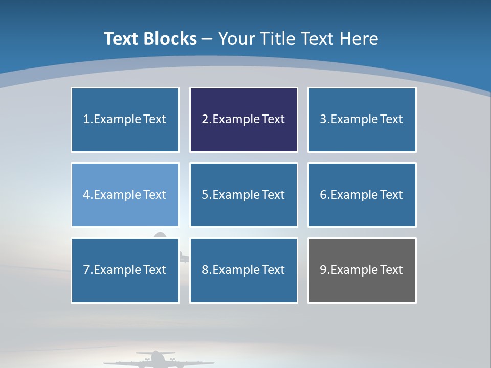 Cool Climate Air PowerPoint Template