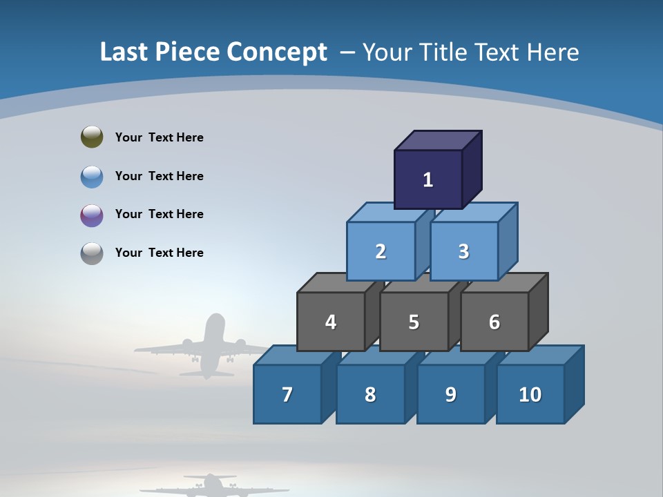 Cool Climate Air PowerPoint Template