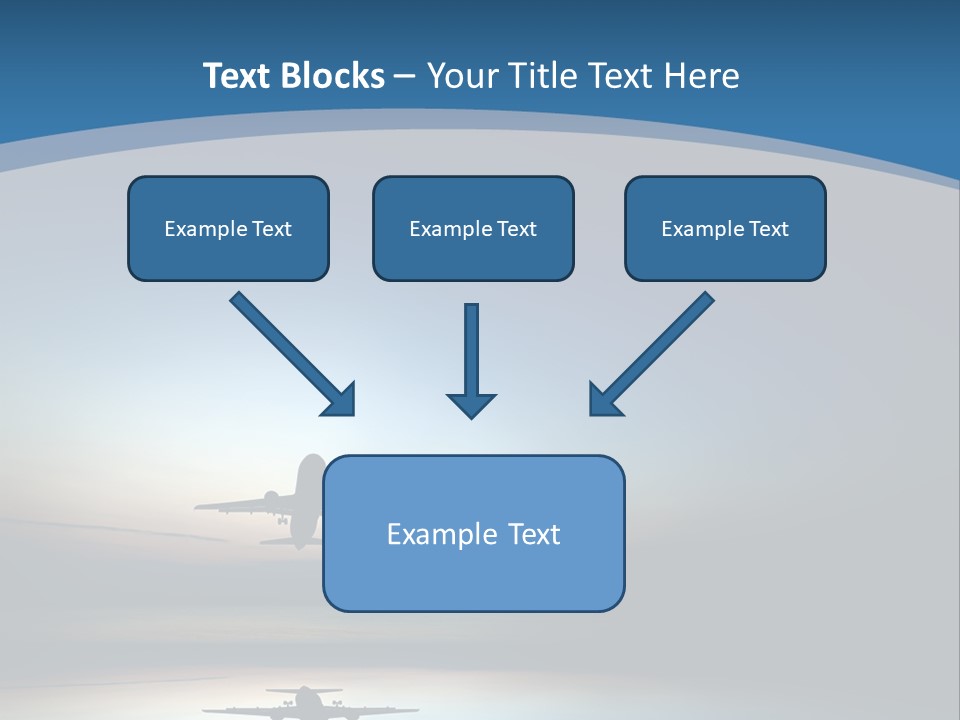 Cool Climate Air PowerPoint Template