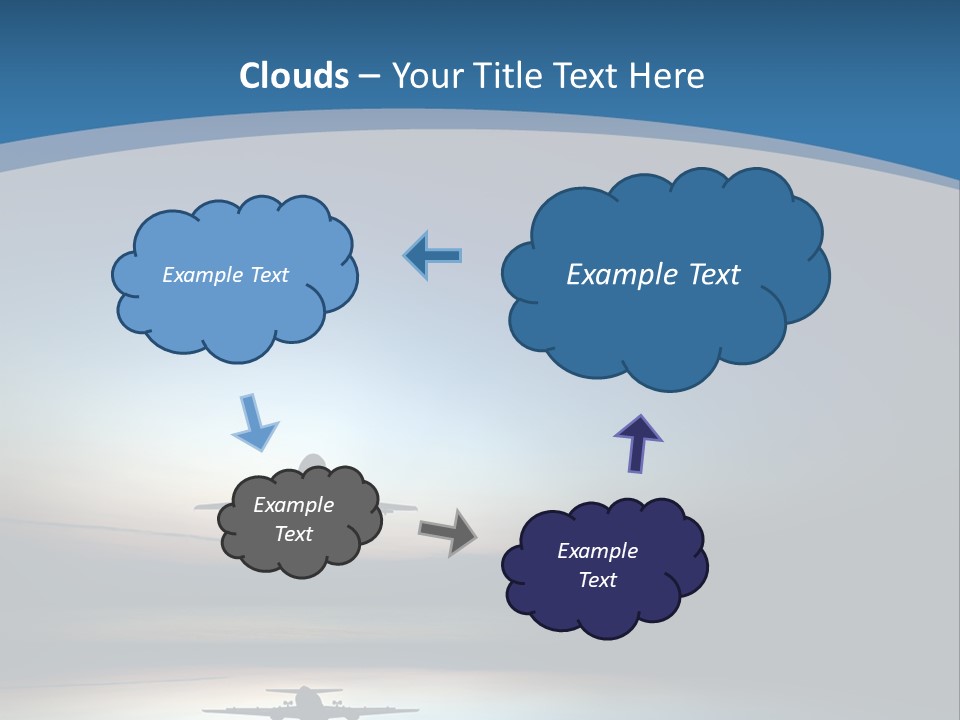 Cool Climate Air PowerPoint Template