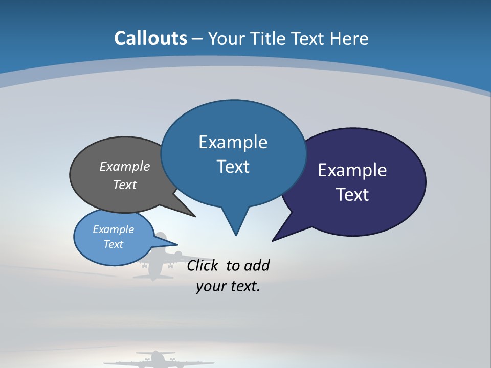 Cool Climate Air PowerPoint Template