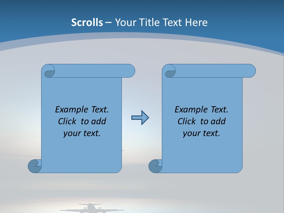 Cool Climate Air PowerPoint Template