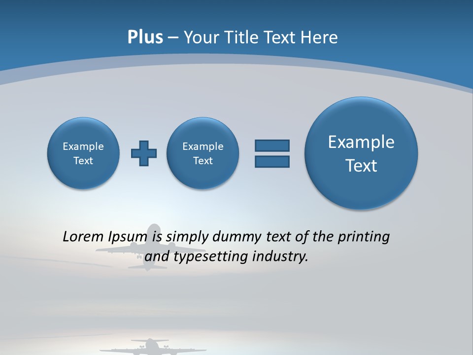 Cool Climate Air PowerPoint Template
