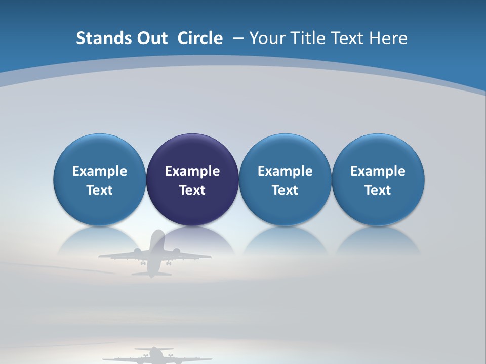 Cool Climate Air PowerPoint Template